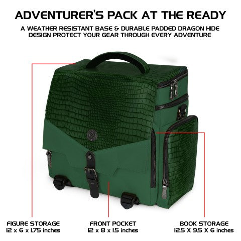 ENHANCE RPG Adventurer's Bag Collector's Edition - Green - ENHANCE Tabletop