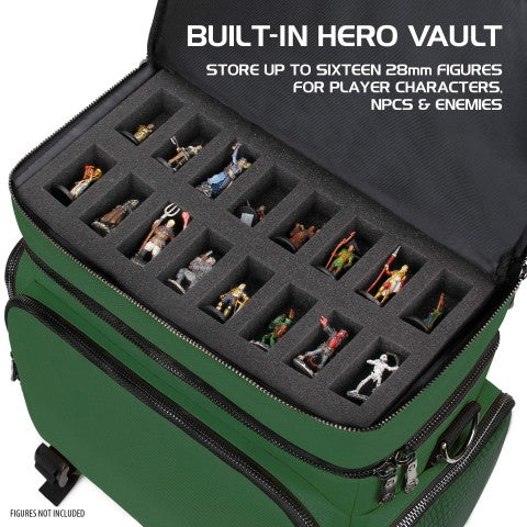 ENHANCE RPG Adventurer's Bag Collector's Edition - Green - ENHANCE Tabletop