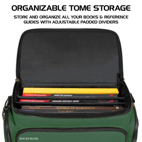 ENHANCE RPG Adventurer's Bag Collector's Edition - Green - ENHANCE Tabletop