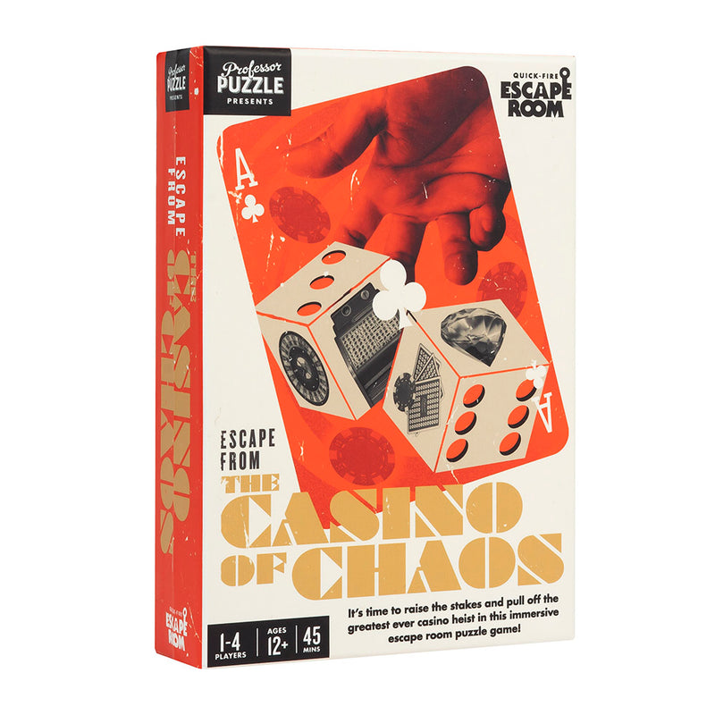 Escape Room: Escape from the Casino of Chaos - Professor Puzzle