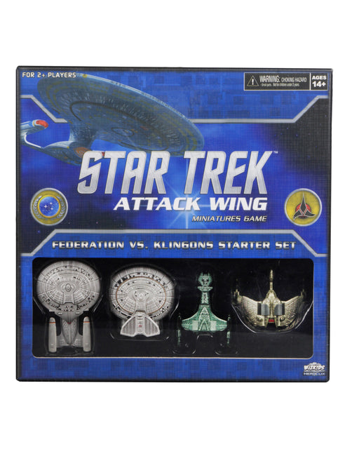 Federation vs Klingons Starter - Star Trek Attack Wing - Wizkids