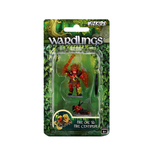 Wizkids Wardlings: Fire Orc & Fire Centipede - Wizkids