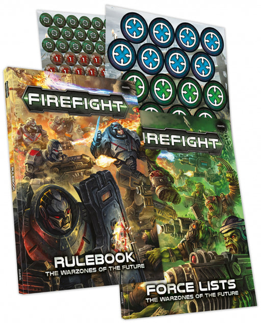 Firefight Book and Counter combo - Mantic Games