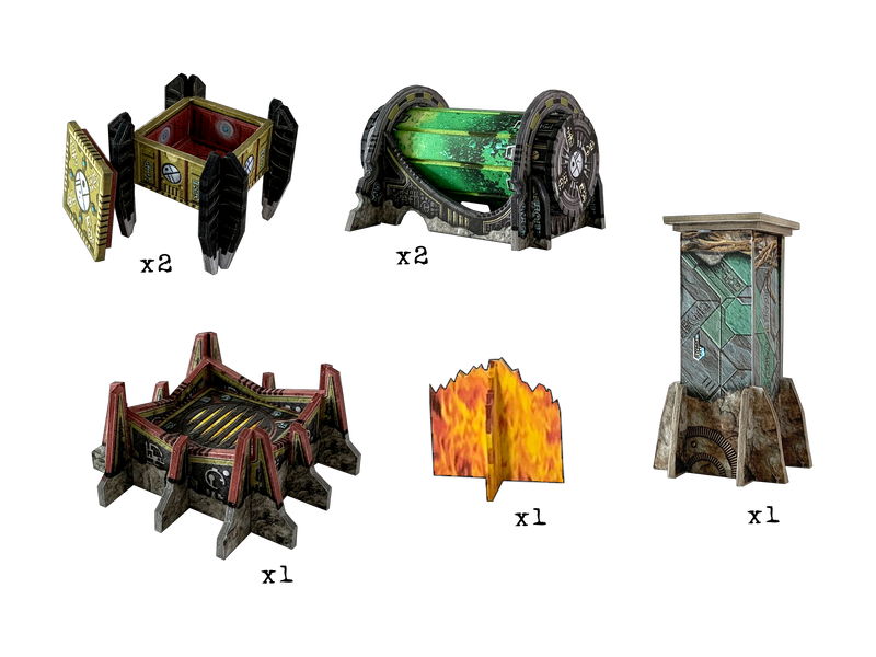 Battle Systems Alien Catacomb Scatter - Battle Systems