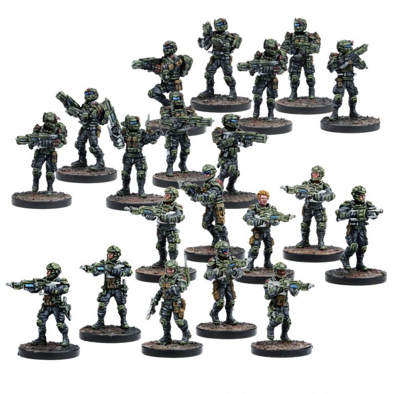 GCPS Troopers – Firefight - Mantic Games