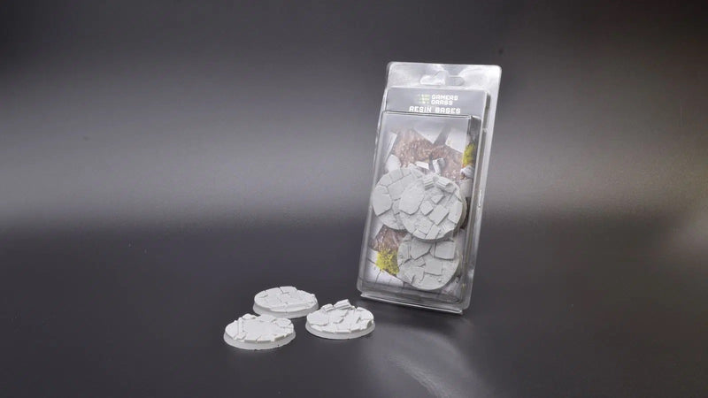 Gamers Grass - Temple Resin Bases, Round 50mm (x3) - Gamers Grass