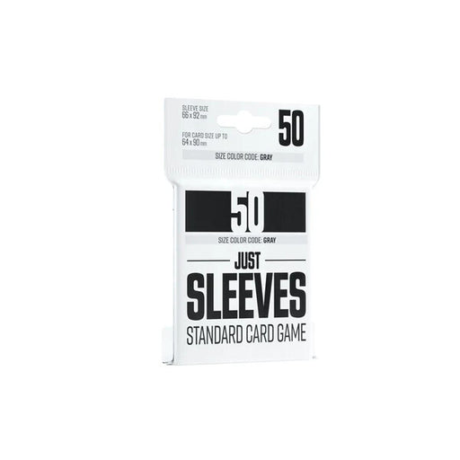 Gamegenic Just Sleeves - Standard Card Game - Black (50 ct.) - Gamegenic