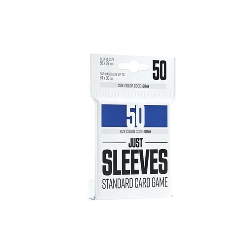 Gamegenic Just Sleeves - Standard Card Game - Blue (50 ct.) - Gamegenic