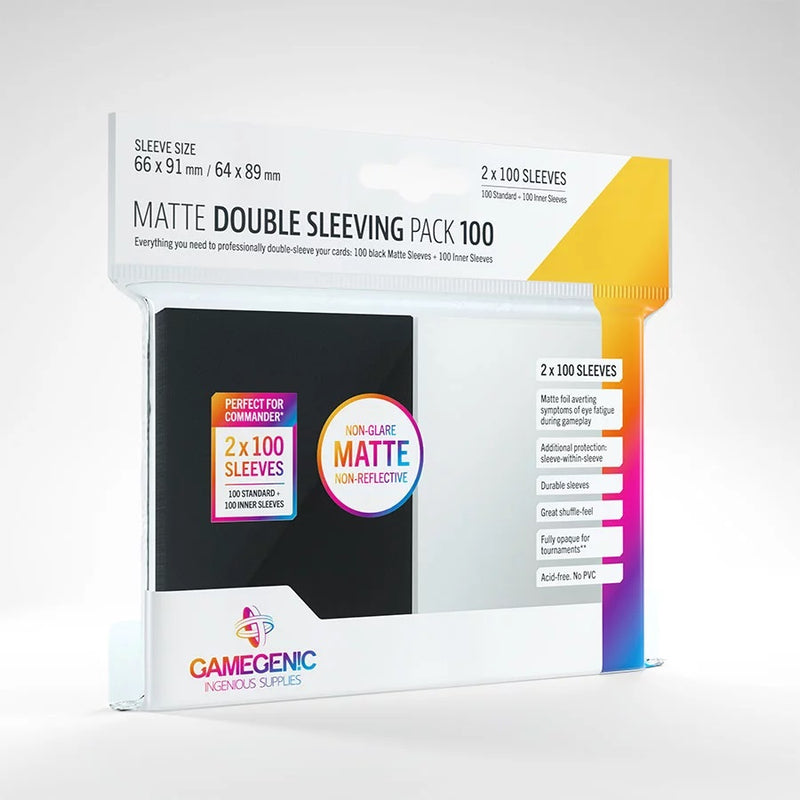 Gamegenic Matte Double Sleeving Pack - Gamegenic