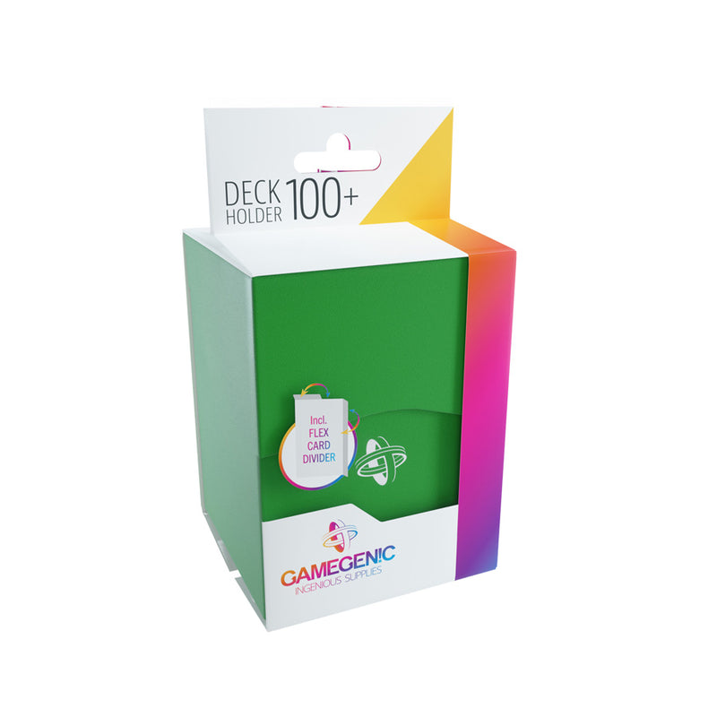 Gamegenic Deck Holder 100+ Green - Gamegenic