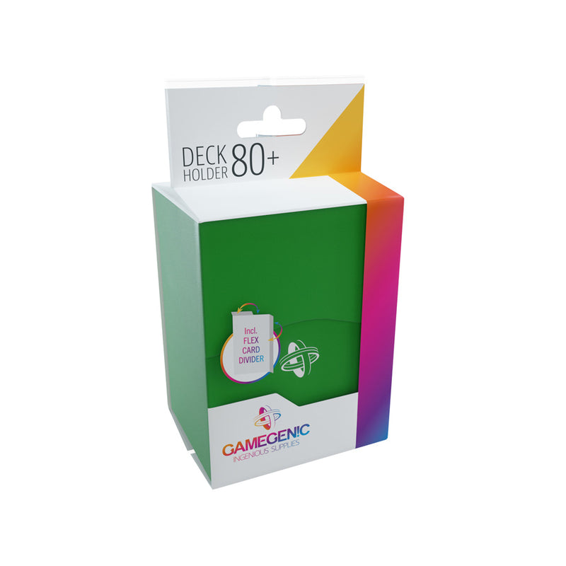 Gamegenic Deck Holder 80+ Green - Gamegenic