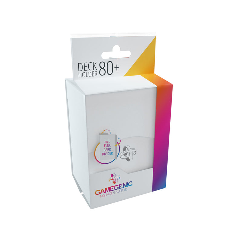 Gamegenic Deck Holder 80+ White - Gamegenic