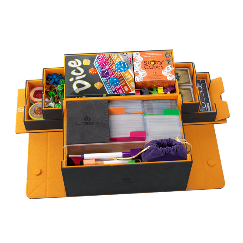 Gamegenic Games’ Lair 600+ Convertible Black and Orange - Gamegenic
