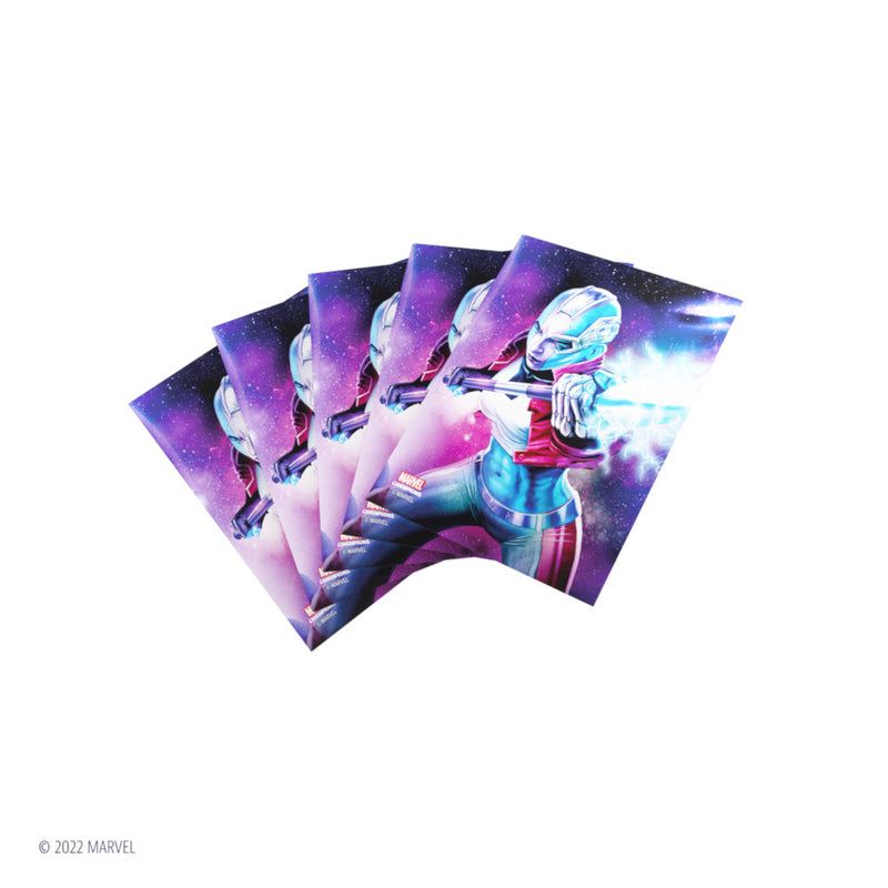 Gamegenic Marvel Champions Fine Art Sleeves - Nebula - Gamegenic
