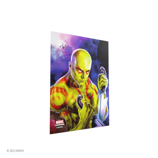 Gamegenic Marvel Champions Fine Art Sleeves - Drax - Gamegenic