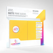Gamegenic Matte Prime Sleeves Yellow (100 ct.) - Gamegenic