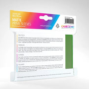 Gamegenic Matte Prime Sleeves Green (100 ct.) - Gamegenic
