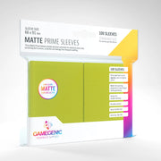 Gamegenic Matte Prime Sleeves Lime (100 ct.) - Gamegenic