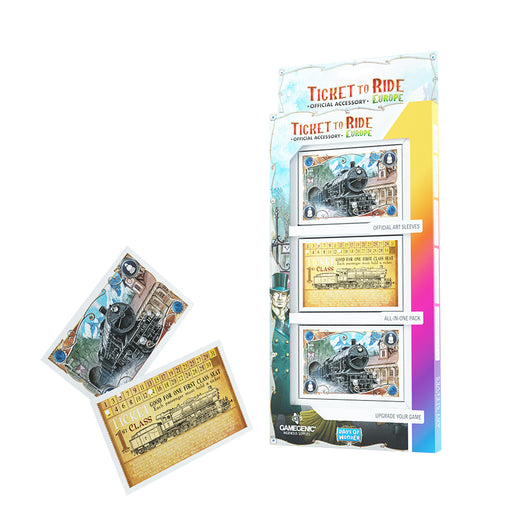 Ticket To Ride Art Sleeves - Europe - Gamegenic