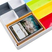 Gamegenic Token Silo - White / Multicolor - Gamegenic