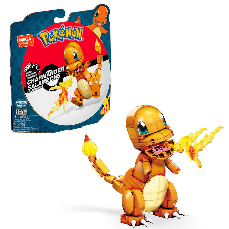 Mega Construx - Pokemon Charmander - Mattel Games
