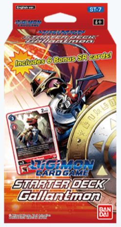 Digimon Card Game: Starter Deck - Gallantmon ST-7 - Bandai