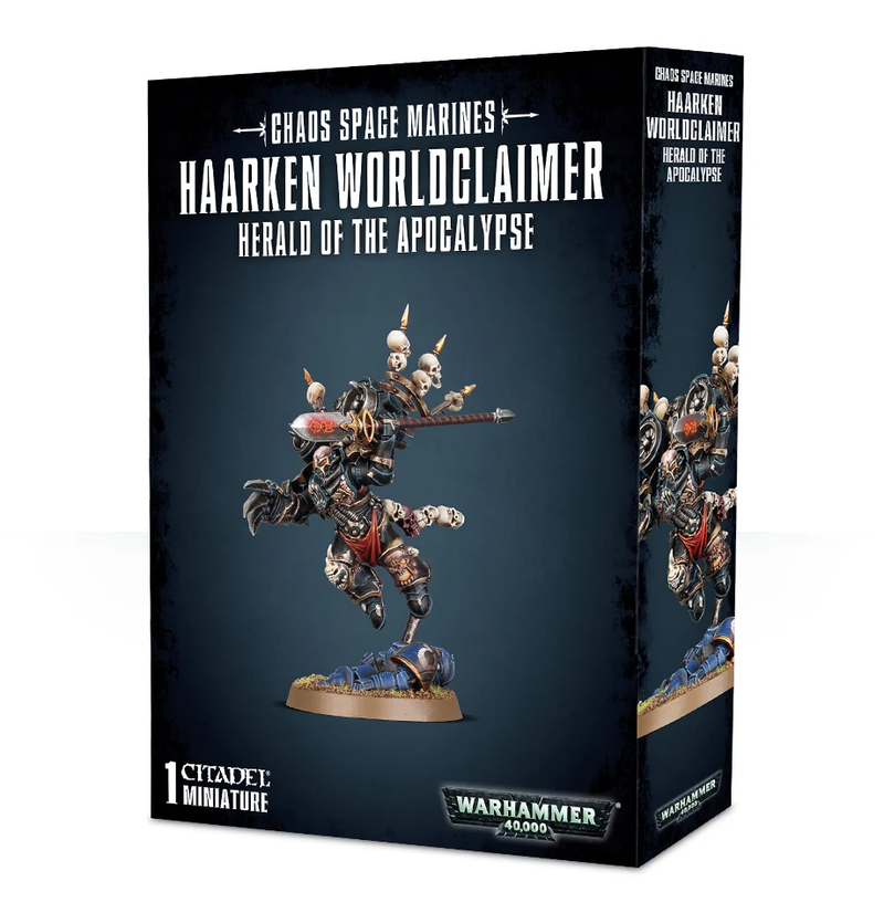 Chaos Space Marines  Haarken Worldclaimer - Games Workshop