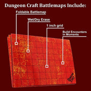 Dungeon Craft Battle Map: Hell - 1985 Games