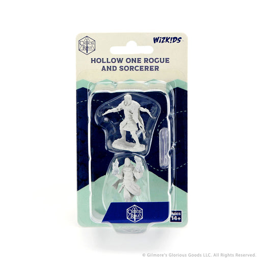 Critical Role Unpainted Miniatures: Hollow One Rogue and Sorceror Male - Wizkids