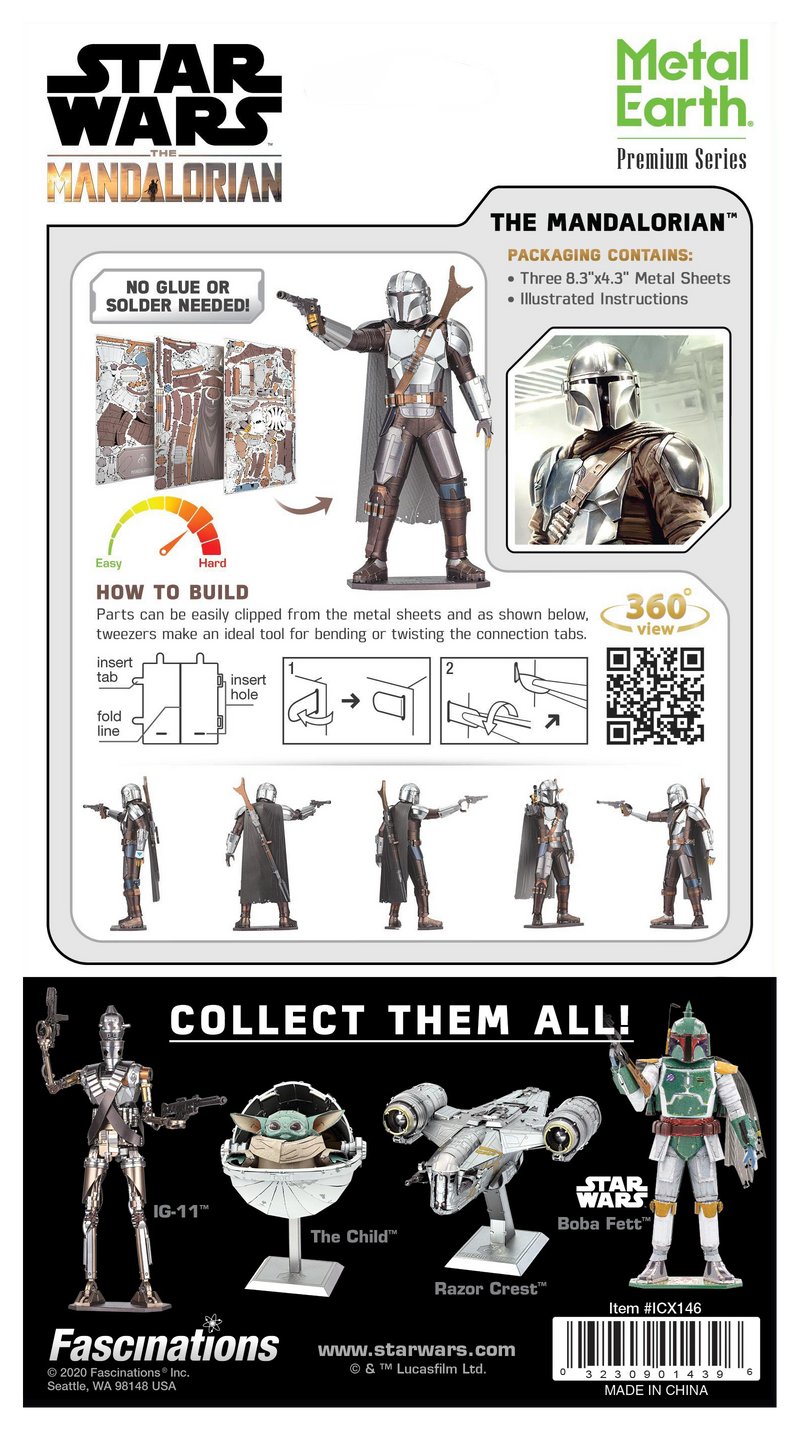 The Mandalorian - Metal Earth - Metal Earth