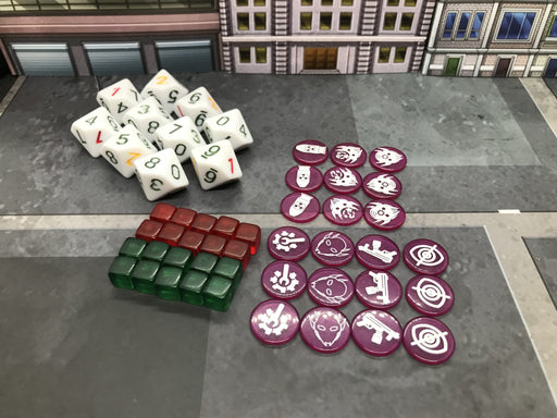 Bot War Counters and Damage Dice - Traders Galaxy