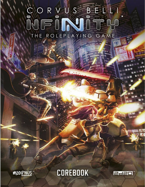 Infinity Roleplaying Game Corebook (Hardback) - Modiphius
