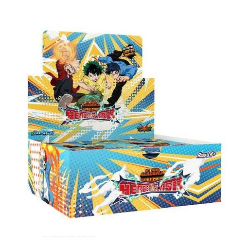 Heroes Clash Booster Box - My Hero Academia Collectible Card Game - Jasco Games