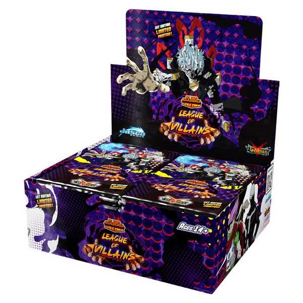League of Villains Booster Box - My Hero Academia Collectible Card Game - Jasco Games