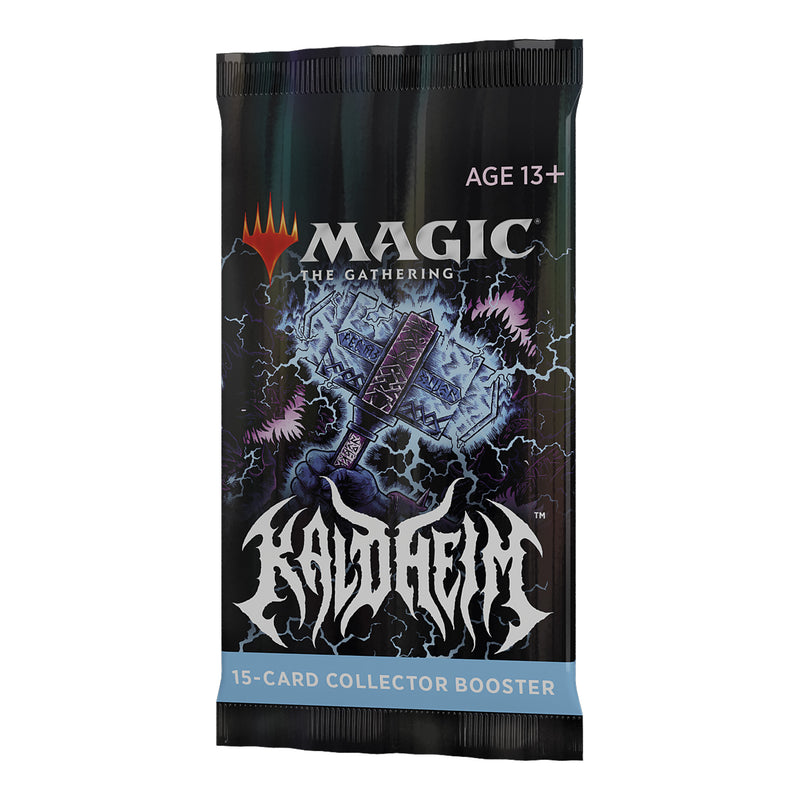 Magic: The Gathering Kaldheim Collector Booster Pack | 15 Magic Cards - Wizards Of The Coast
