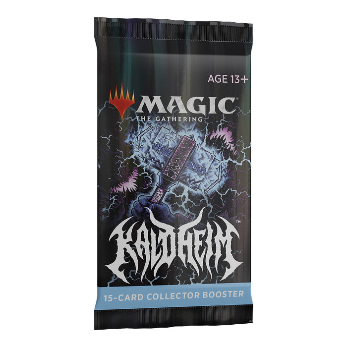 Magic: The Gathering Kaldheim Collector Booster Pack | 15 Magic Cards - Wizards Of The Coast