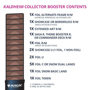 Magic: The Gathering Kaldheim Collector Booster Pack | 15 Magic Cards - Wizards Of The Coast