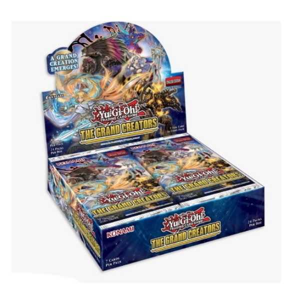 The Grand Creators Booster Box (1st Edition) - Yu-Gi-Oh TCG - Konami