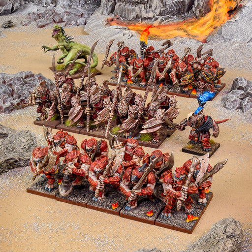 Salamander Army – Kings of War - Mantic Games