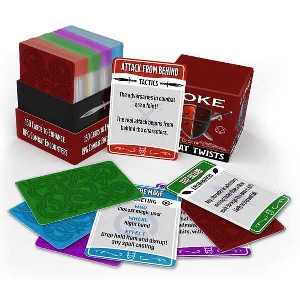 Loke's Deck of Combat Twists - Loke Battlemats