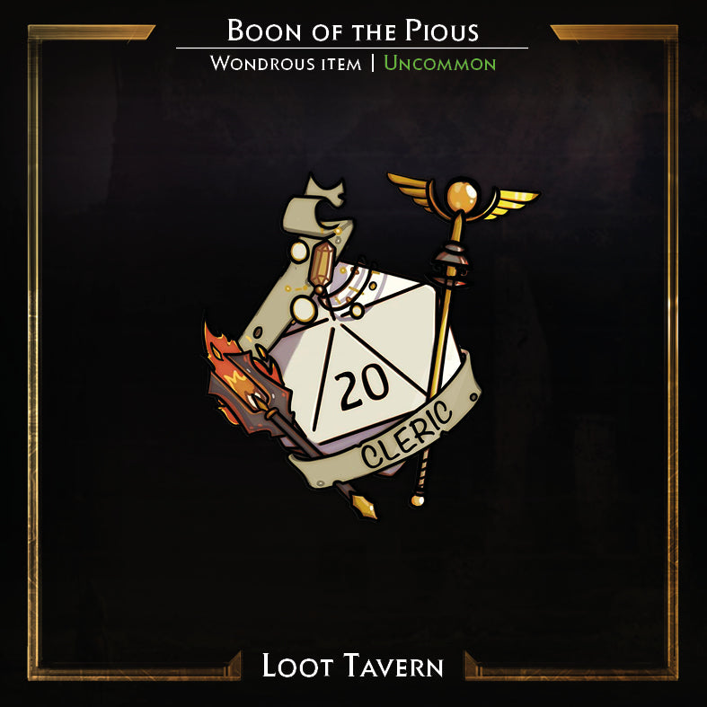 Loot Tavern D&D D20 Class Enamel Pins - Loot Tavern