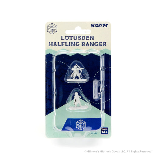 Critical Role Unpainted Miniatures: Lotusden Halfling Ranger Male - Wizkids