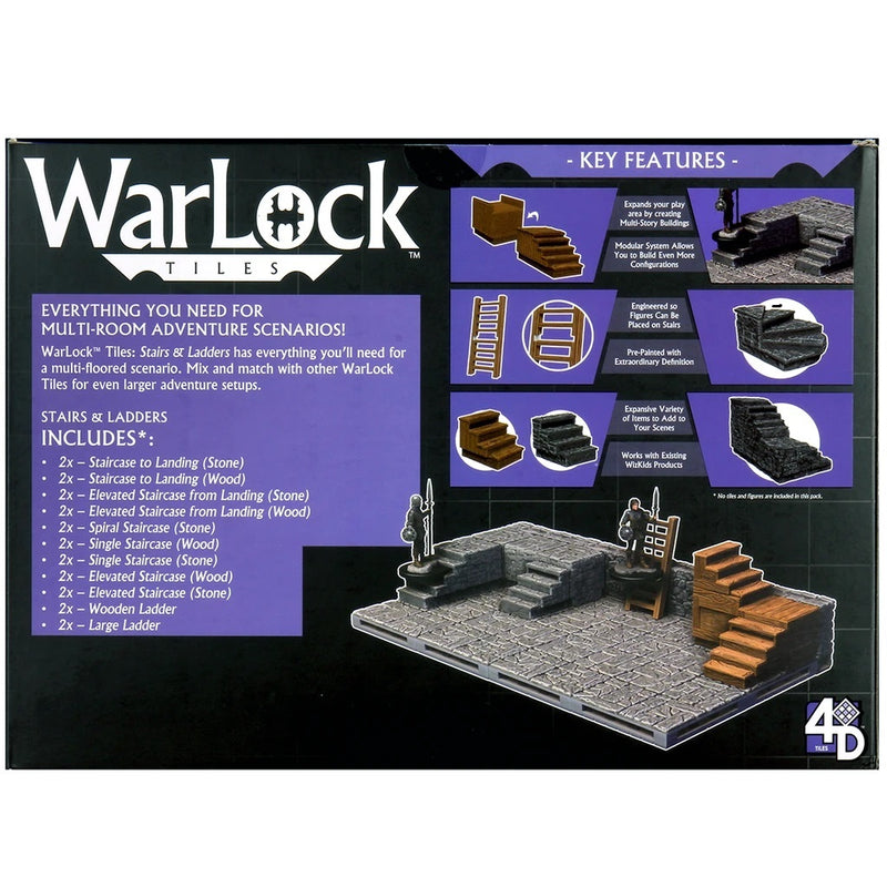 WarLock Tiles: Stairs & Ladders - Wizkids