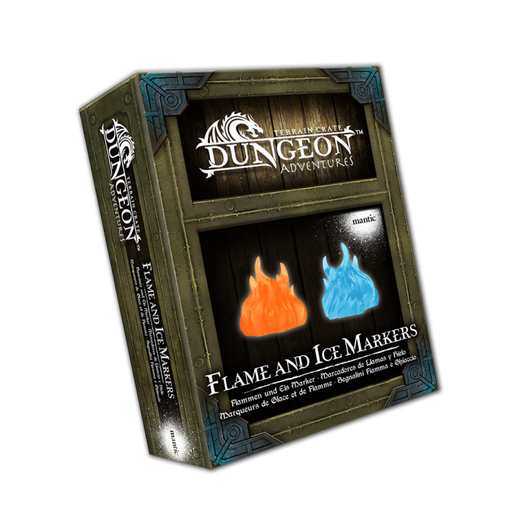 Dungeon Adventures: Flame and Ice Markers - Mantic Games
