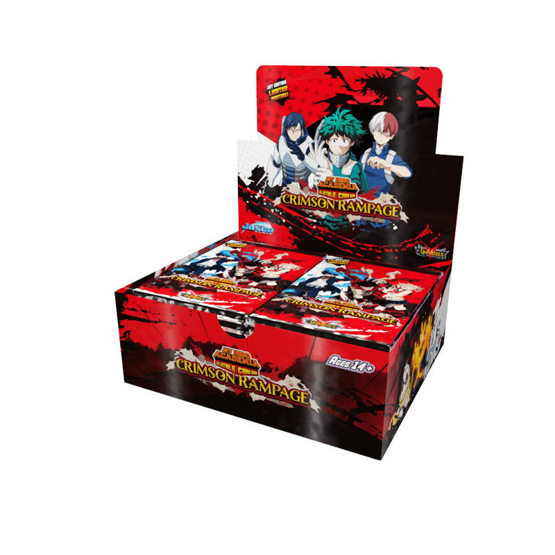 My Hero Academia CCG - Crimson Rampage Booster Display - Jasco Games
