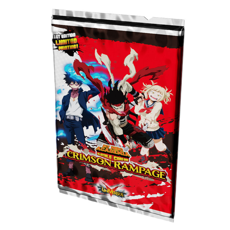 Universus Collectable Card Game - Crimson Rampage Booster Pack - Jasco Games