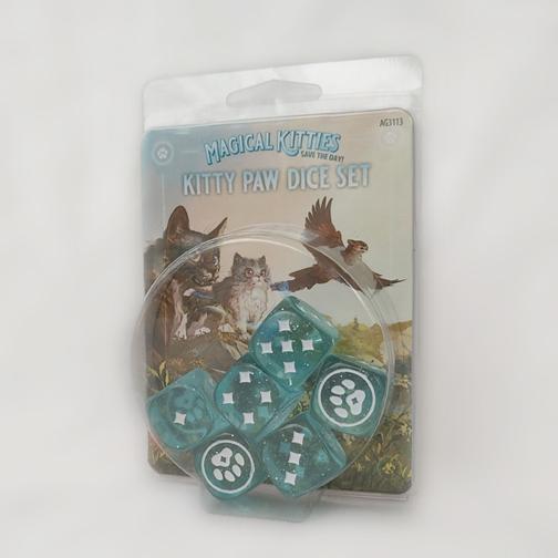 Kitty Paw Dice Set - Magical Kitties Save the Day - Atlas Games