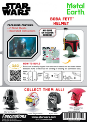 Boba Fett - Helmet Collection - Metal Earth - Metal Earth