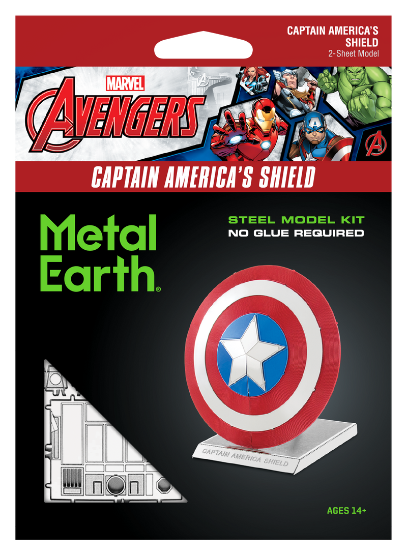 Captain America's Shield - Metal Earth - Metal Earth
