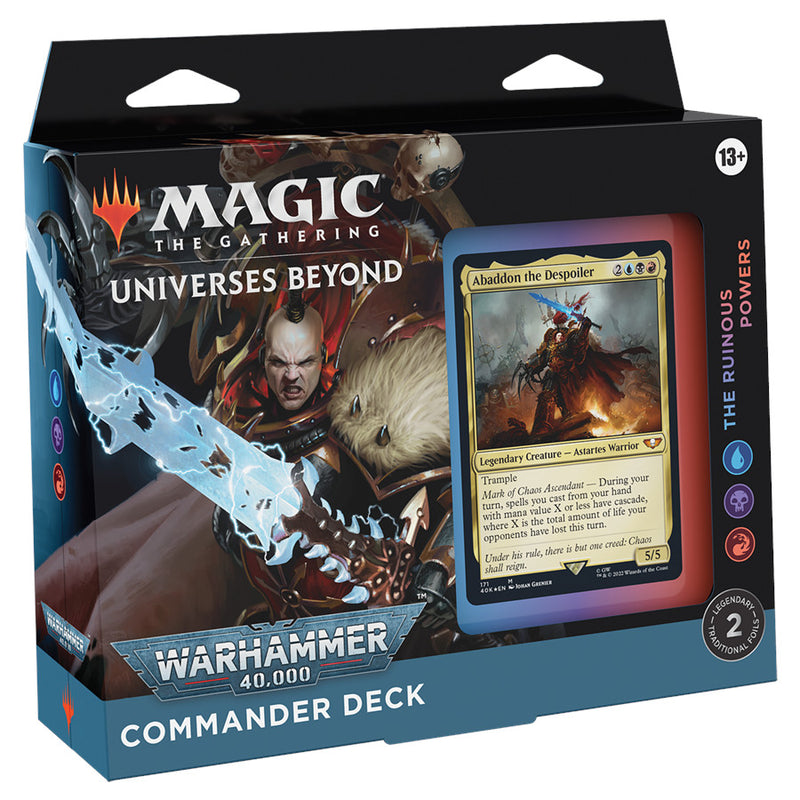 Warhammer 40,000 Commander Deck - Universes Beyond - Magic: The Gathering